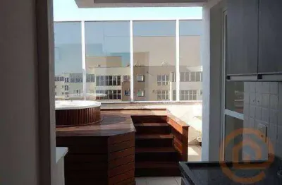 Cobertura com 3 dormitórios à venda, 190 m² por r$ 1.250.000,00 - engordadouro - jundiaí/sp