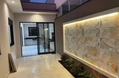 Casa com 3 dormitórios, sendo 1 suíte à venda, 105 m² por r$ 910.000 - jardim montreal residence - indaiatuba/sp