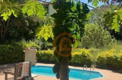 Chácara com 5 dormitórios à venda, 1000 m² por r$ 1.400.000,00 - cafezal vii - itupeva/sp