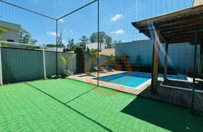 Casa mobiliada com 3 suítes para alugar, 191 m² por r$ 13.170/mês - residencial ibi aram i - itupeva/sp