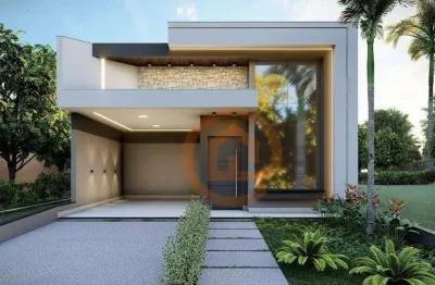 Casa com 3 dormitórios, sendo 1 suite à venda, 138 m² por R$ 1.270.000 - Loteamento Park Gran Reserve - Indaiatuba/SP