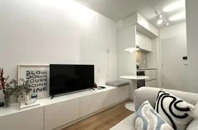 Apartamento Mobiliado com 1 dormitório para alugar, 24 m² por R$ 5.510/mês - Itaim Bibi - São Paulo/SP