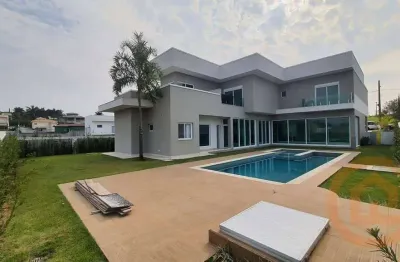 Casa com 5 dormitórios à venda, 480 m² por r$ 3.500.000,00 - residencial dos lagos - itupeva/sp