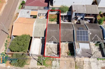 Casa com 2 dormitórios à venda, 52 m² por r$ 185.000,00 - cará-cará - ponta grossa/pr