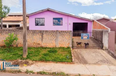 Casa com 3 dormitórios à venda, 95 m² por r$ 160.000,00 - periquitos - ponta grossa/pr