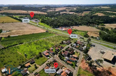 Terreno à venda, 465 m² por r$ 85.000,00 - queimadinhas - fernandes pinheiro/pr