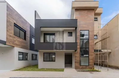 Casa em condomínio fechado com 3 quartos à venda na rua júlio pasa, uberaba, curitiba por r$ 969.000