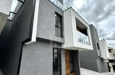 Casa em condomínio fechado com 3 quartos à venda na travessa ferreira, uberaba, curitiba por r$ 749.000
