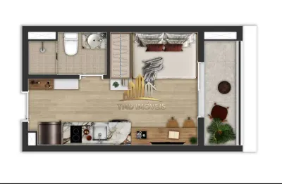 Apartamento com 1 quarto à venda na Rua Pinheiros, 669, Pinheiros, São Paulo