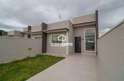 Casa com 3 quartos no bosque do santo antônio, fazenda rio grande - pr
