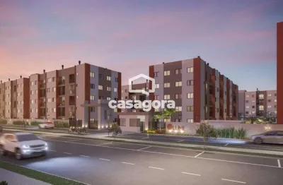 Apartamento com 2 dormitórios, à venda - atuba, pinhais pr
