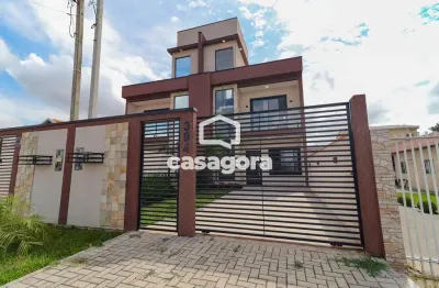 Sobrado à venda 3 quartos, eucaliptos, fazenda rio grande - pr