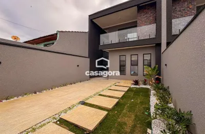 Sobrado alto padrão com piscina à venda, bairro nações, fazenda rio grande