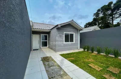 Casa no iguaçu com 2 dormitórios e amplo terreno  fazenda rio grande - pr