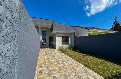 Casa 3 quartos com suíte e edícula - iguaçu, fazenda rio grande - pr
