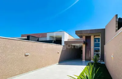 Casa moderna 3 quartos com suíte, piscina e área gourmet no Pioneiros