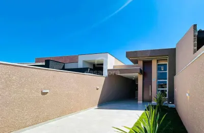 Casa moderna 3 quartos com suíte, piscina e área gourmet no pioneiros