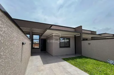 Casa 3 quartos com suíte e fachada moderna em fazenda rio grande