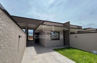 Casa 3 Quartos com Suíte e Fachada Moderna em Fazenda Rio Grande