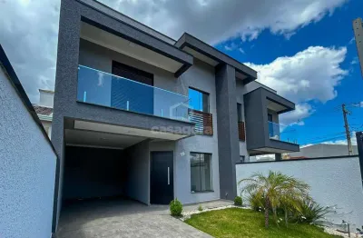 Sobrado 3 quartos com suíte e terreno nos fundos - eucaliptos, frg