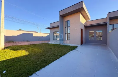 Casa de esquina localizada no bairro gralha azul, em fazenda rio grande