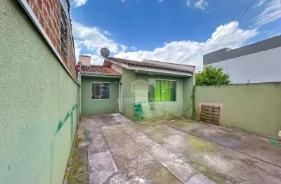 Casa 2 quartos no iguaçu com terreno nos fundos - fazenda rio grande