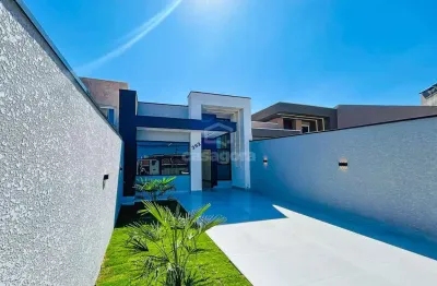 Casa moderna 3 quartos com suíte, piscina e área gourmet no pioneiros