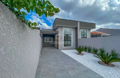 Casa 3 quartos com suíte e terreno amplo no santa terezinha - fazenda rio grande
