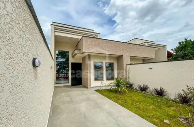 Casa 3 Quartos com Suíte, Área Gourmet e Amplo Terreno - Fazenda Rio Grande