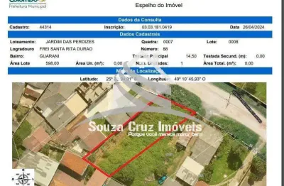 Terreno ideal para construção de casas, prédio ou sobrados !!!