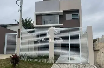 Sobrado frente para rua - 03 quartos (01 suíte) - terraço com churrasqueira