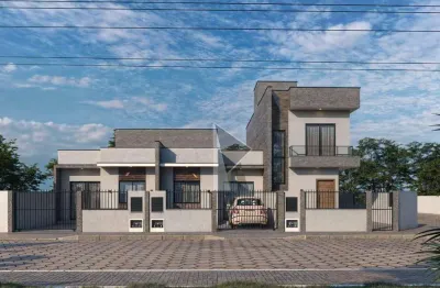Casa com 2 dormitórios à venda, 65 m² por r$ 450.000,00 - gravatá - navegantes/sc