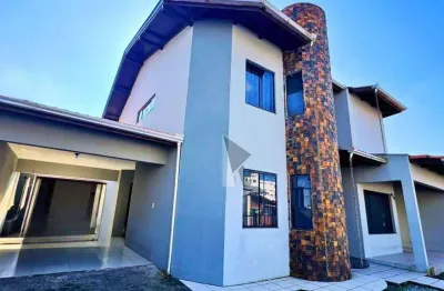 Casa com 3 dormitórios à venda, 204 m² por r$ 990.000 - centro - navegantes/sc