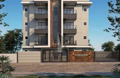 Apartamento com 2 dormitórios à venda, 61 m² por r$ 399.000 - meia praia - navegantes/sc