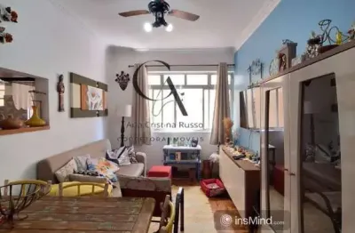 Apto 2 dorm, 73m², 2 banheiros, vaga , venda boqueirão-santos- sp