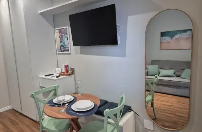 Studio   - perfeito para investidor para locação airbnb- boqueirão- santo-sp