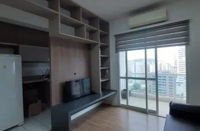 Apartamento mobiliado p/ locação – 48m² – 1 vaga – lazer completo – boqueirão/santos