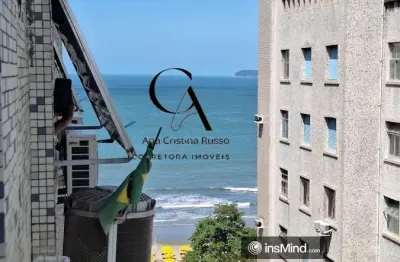 Oportunidade!!  apto venda,  1 dormitório, 1 banheiro, 1 vaga  demarcada, prédio com lazer- embaré - santos/sp