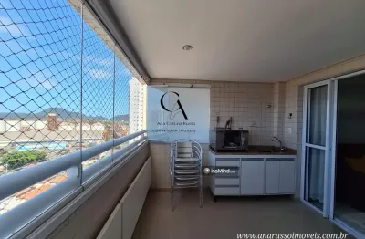 Apartamento locação mobiliado com 2 quartos, 84m², lazer completo - ponta da praia