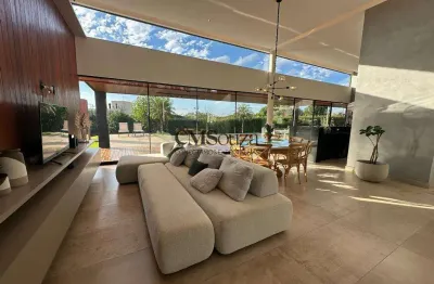 Casa à venda em londrina no condomínio terras de canãa com 4 suítes e 395.74 m²