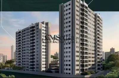 Apartamento à venda em londrina, aurora, com 2 quartos, com 56 m², sensia aurora