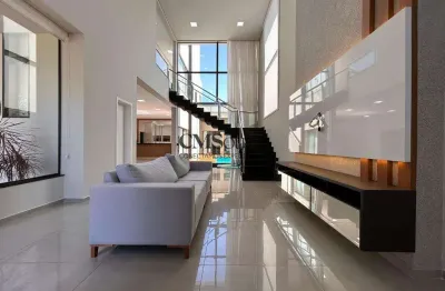 Casa à venda em londrina, com 3 suítes, com 295 m², condomínio royal forest em londrina