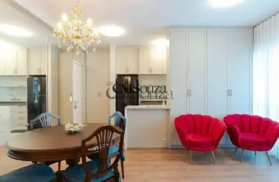Apartamento para alugar no nyc palhano – 1 dormitório/1 suíte, 69m², 1 vaga – gleba palhano, londrina