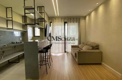 Apartamento para venda ou aluguel no freedom palhano – 1 dormitório, 1 suíte, 45m², 1 vaga – gleba palhano, londrina