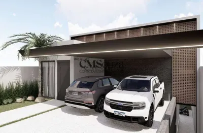 Casa à venda em londrina, universitário, com 3 quartos, com 100 m²