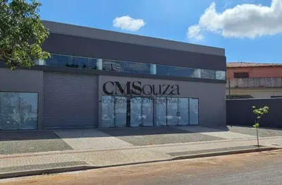 Galpão para locação | 434,44m² | 8 vagas | bairro messiânico – londrina/pr