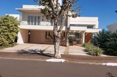 Casa para alugar em londrina, jardim nova esperança, com 4 suítes, com 480 m², condomínio royal park