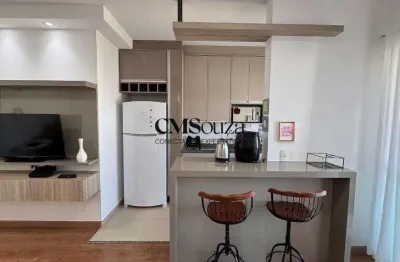 Apartamento mobiliado para alugar em londrina, gleba palhano, com 3 quartos, com 69 m², nyc palhano