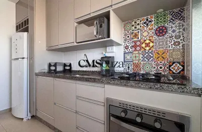 Apartamento mobiliado para alugar em londrina, gleba palhano, com 3 quartos, com 69 m², nyc palhano
