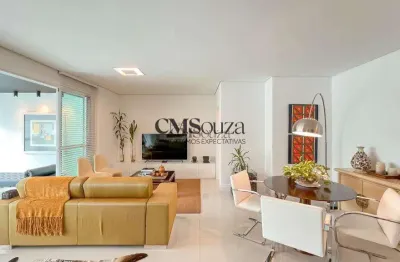 Apartamento à venda em londrina, gleba fazenda palhano, com 3 suítes, com 165 m², parc rocher